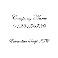 Edwardian Script ITC